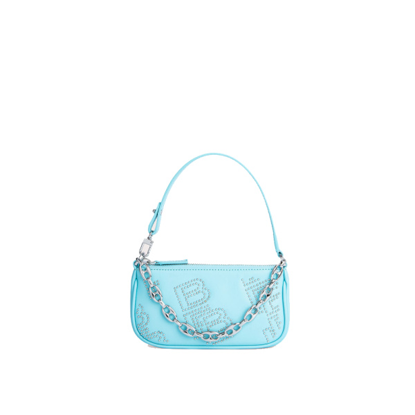 Mini rachel baby blue stud leather bag Bags bag Luxury Shoes 