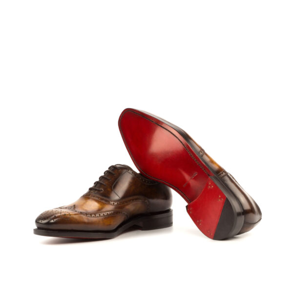  Luxury Handbags by you Hand Made Patina Full Brogue Shoe, view 3