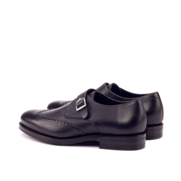  Luxury Handbags by you Black Single Monk Shoe, view 2