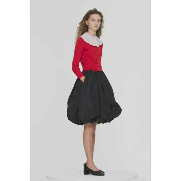 Generous bubble silhouette skirt Clothing skirt Luxury Shoes 