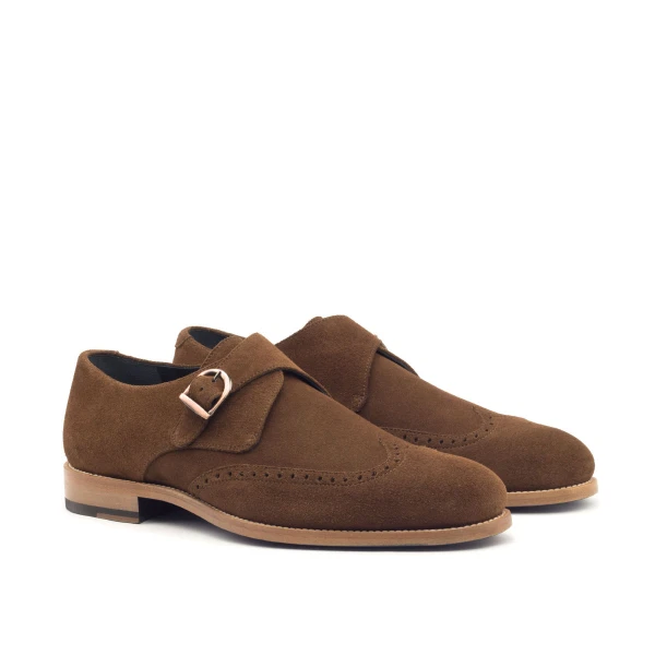 Brown Single Monk Shoe