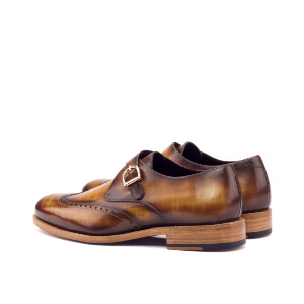  Luxury Handbags by you Brown Single Monk Shoe, view 2