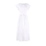Belted cotton shirt dress Clothing dress Luxury Shoes 