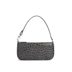 Rachel cement circular croco embossed leather bag Bags bag Luxury Shoes 