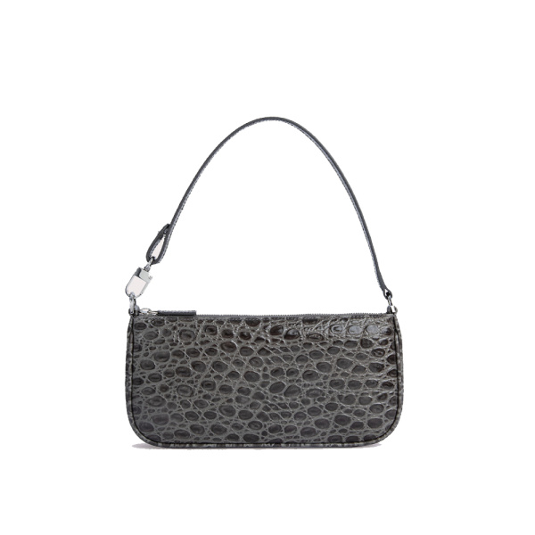 Rachel cement circular croco embossed leather bag Bags bag Luxury Shoes 
