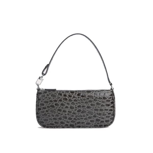 Rachel cement circular croco embossed leather bag Bags bag Luxury Shoes 