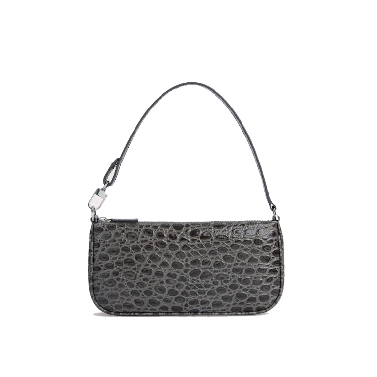 Rachel cement circular croco embossed leather bag Bags bag Luxury Shoes 