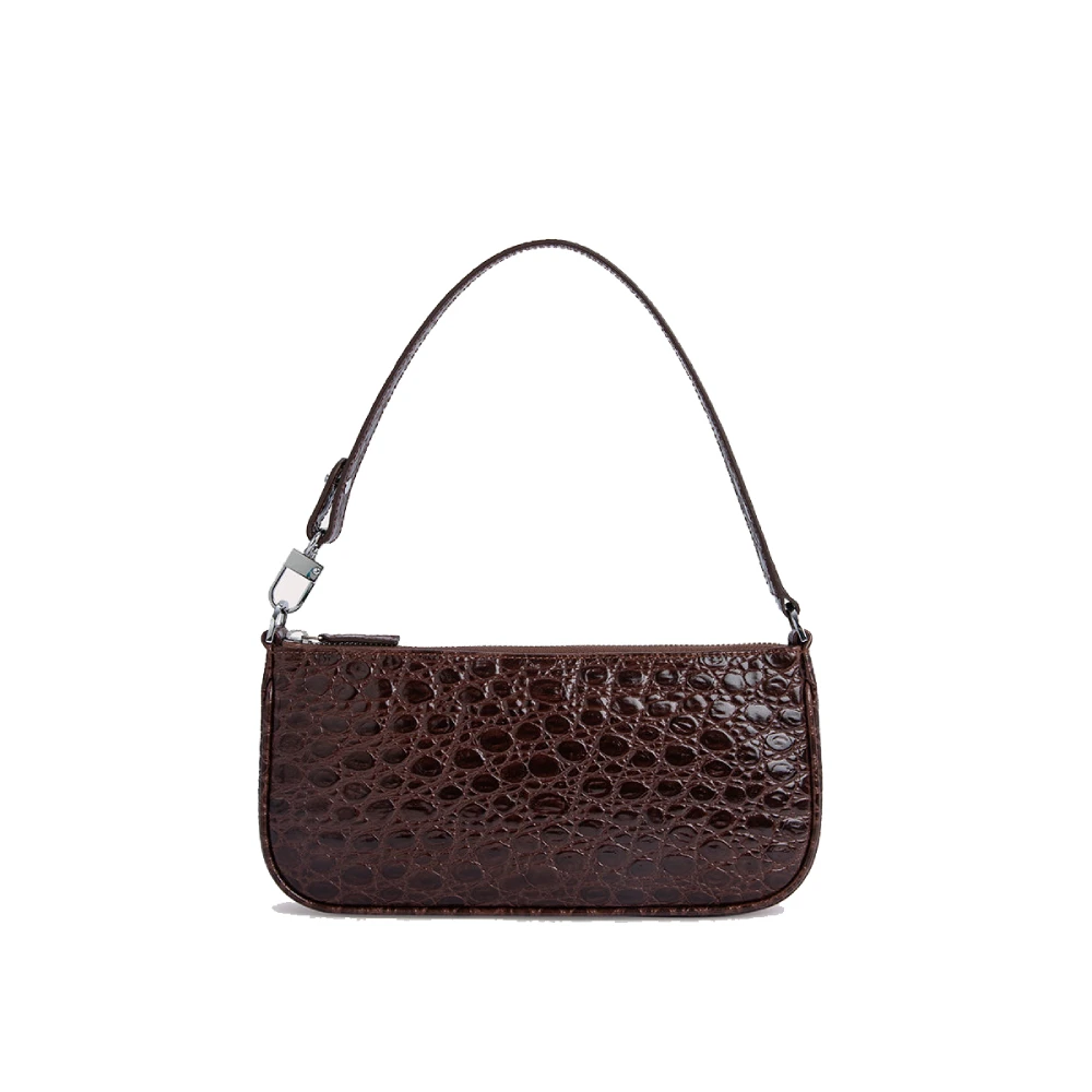 Byfarjsdjj Rachel cement circular croco embossed leather bag Bags bag Luxury Shoes