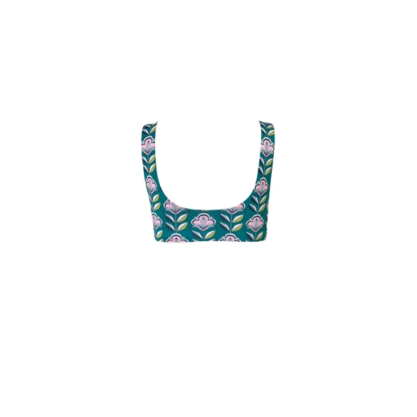 Baru flower swimwear bikini top Beachwear Africa Luxury Shoes 