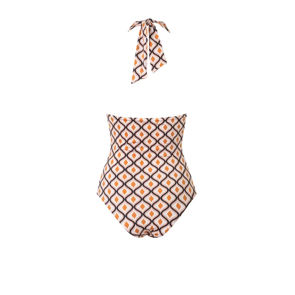 Kim swimwear rombos one piece Beachwear Africa Luxury Shoes 