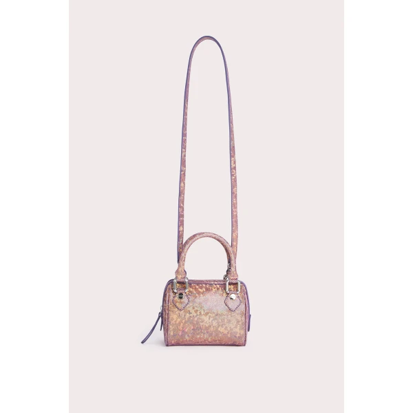 Dora black circular croco embossed leather bag Bags bag Luxury Shoes 