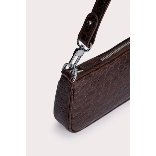 Rachel cement circular croco embossed leather bag Bags bag Luxury Shoes 
