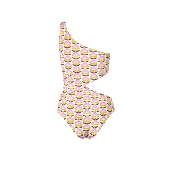 Kim swimwear rombos one piece Beachwear Africa Luxury Shoes 