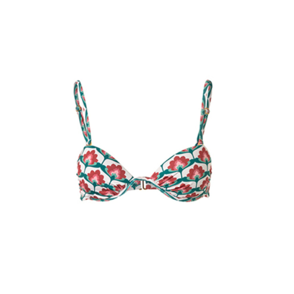 Baru flower swimwear bikini top Beachwear Africa Luxury Shoes 