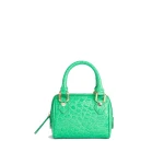 Dora black circular croco embossed leather bag Bags bag Luxury Shoes 