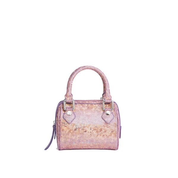 Dora black circular croco embossed leather bag Bags bag Luxury Shoes 