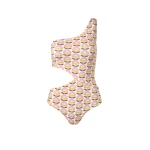 Kim swimwear rombos one piece Beachwear Africa Luxury Shoes 