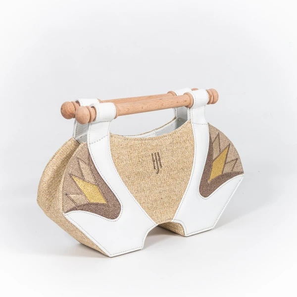 Sahar Beach Bag White Women bag Luxury Shoes 