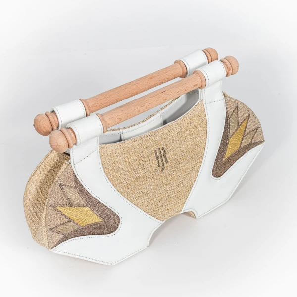 Sahar Beach Bag White Women bag Luxury Shoes 