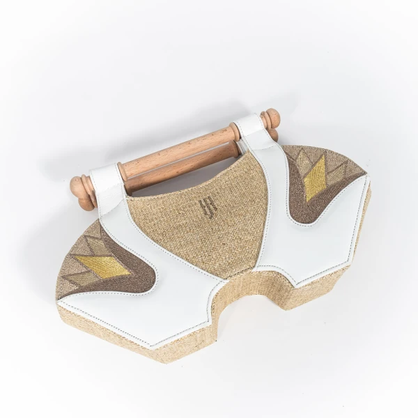 Sahar Beach Bag White Women bag Luxury Shoes 