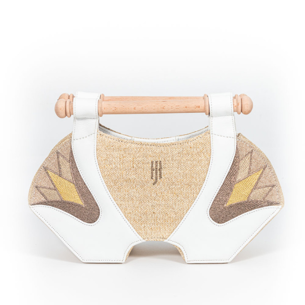 Sahar Beach Bag White Women bag Luxury Shoes 