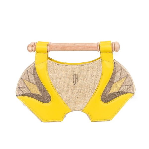 Sahar Beach Bag Yellow Bags bag Luxury Shoes 