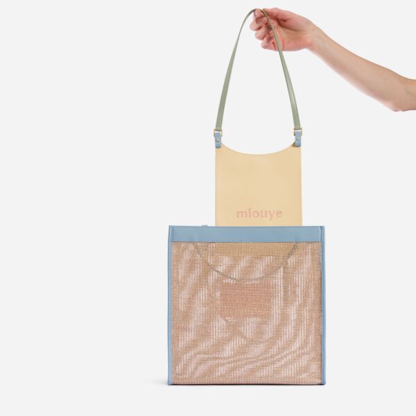 Mlouye Wayfarer tote gummy bag, view 6