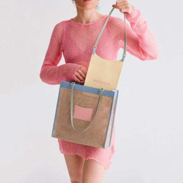 Mlouye Wayfarer tote gummy bag, view 3
