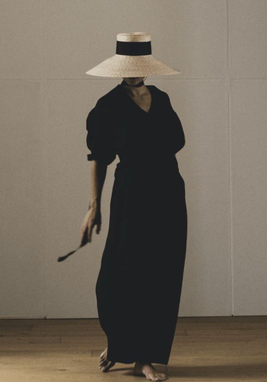 Designer Straw Hat Capelina straw sun hat