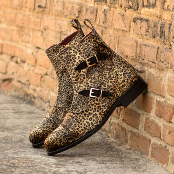  Luxury Handbags by you Goodyear Welted Octavian Buckle Boot, view 4
