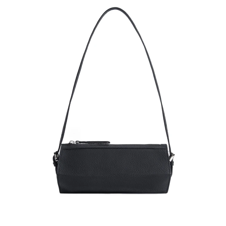 Karo black flat grain leather bag Bags bag Luxury Shoes 