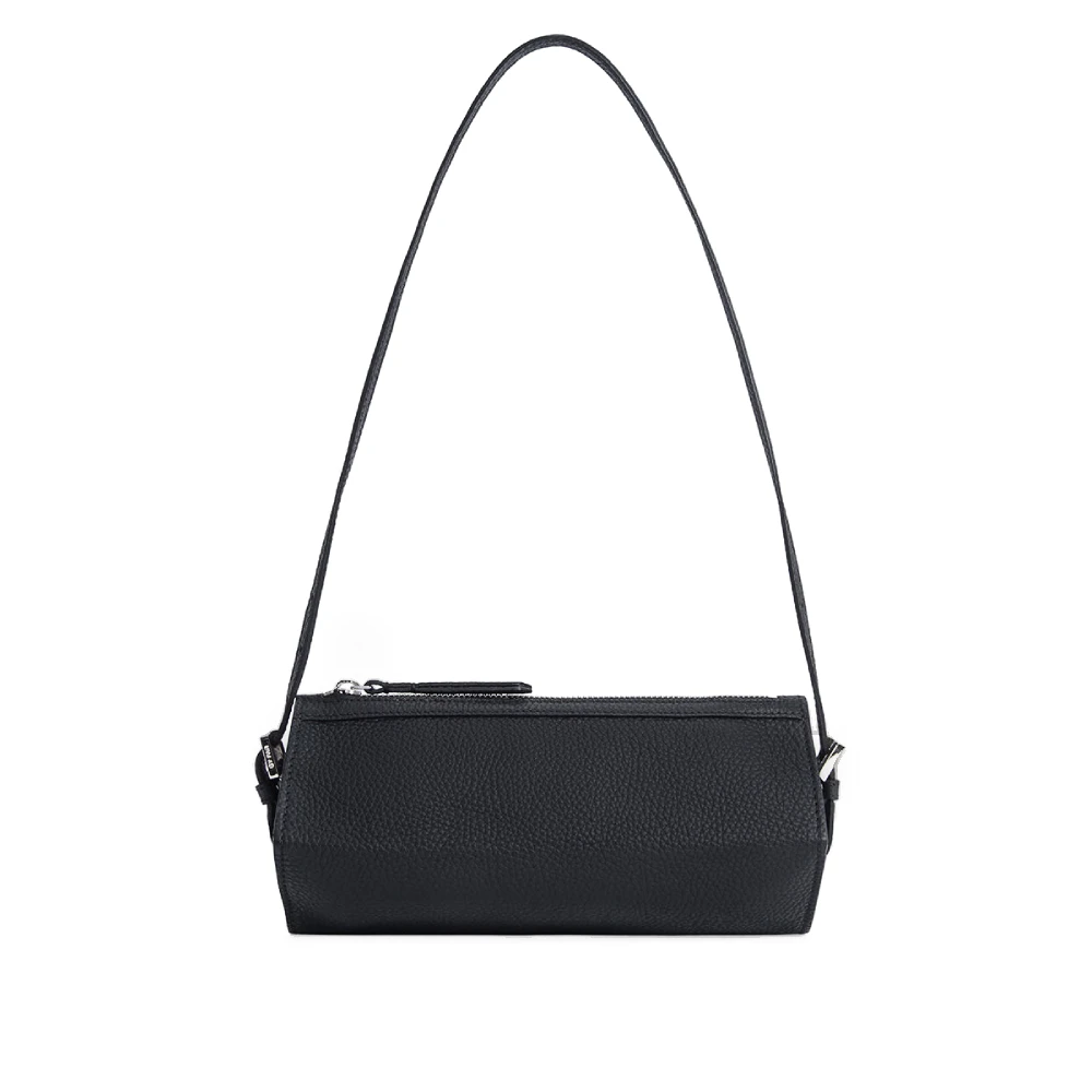 Byfar2023 (5) Karo black flat grain leather bag Bags bag Luxury Shoes