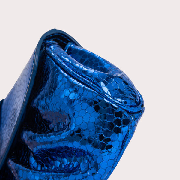 By Far Glami blue flagstone leather bag, view 5