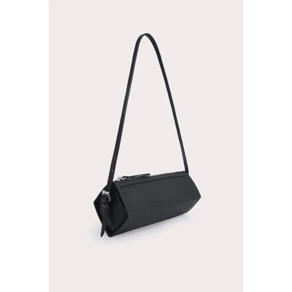 Karo black flat grain leather bag Bags bag Luxury Shoes 