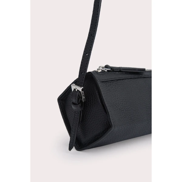 Karo black flat grain leather bag Bags bag Luxury Shoes 