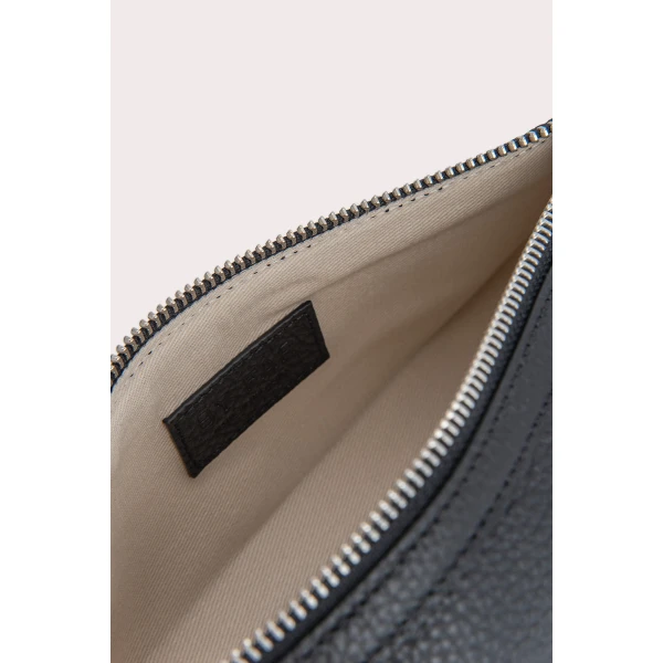 Karo black flat grain leather bag Bags bag Luxury Shoes 