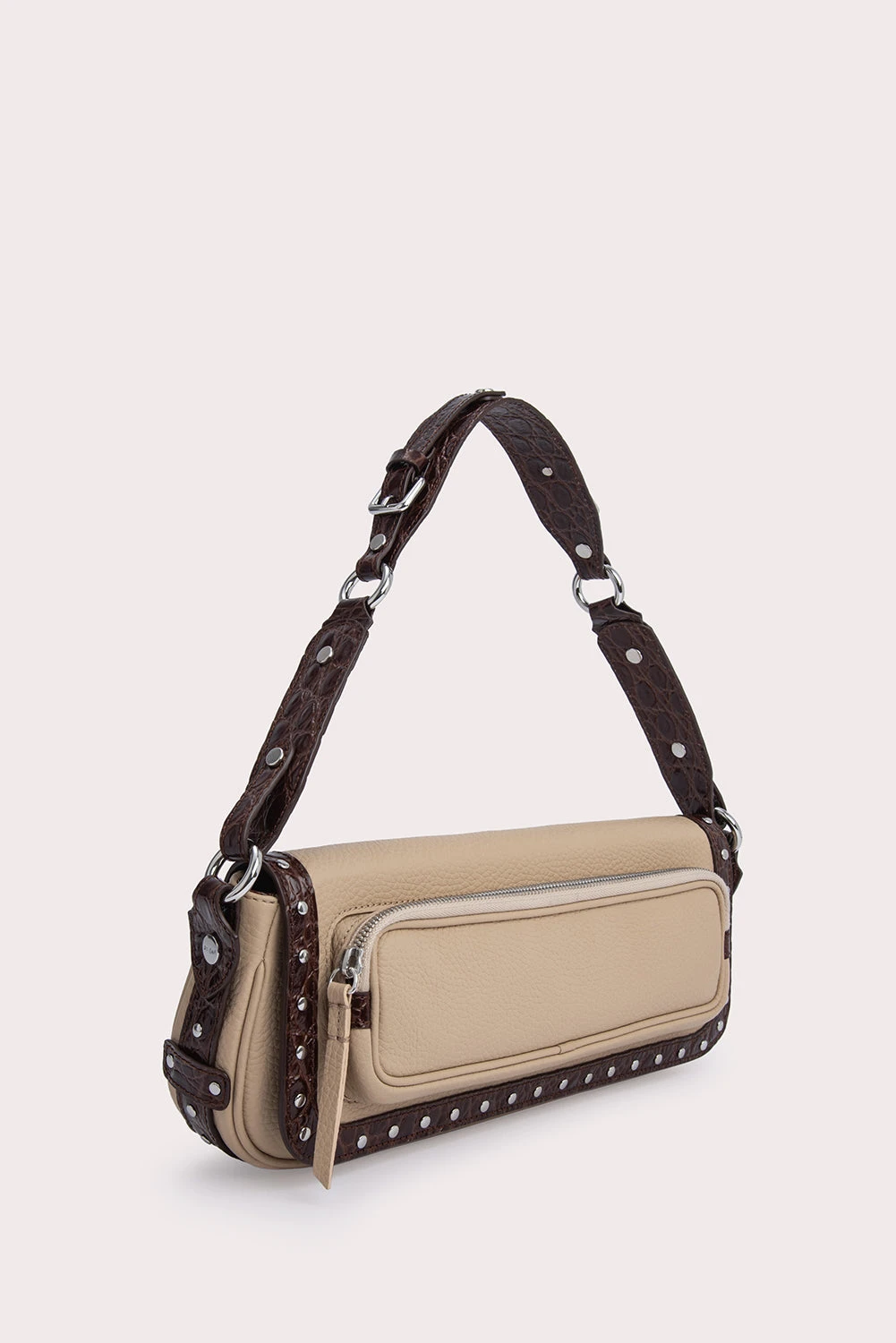 Gib black croco and flat grain leather bag Bags bag Luxury Shoes 
