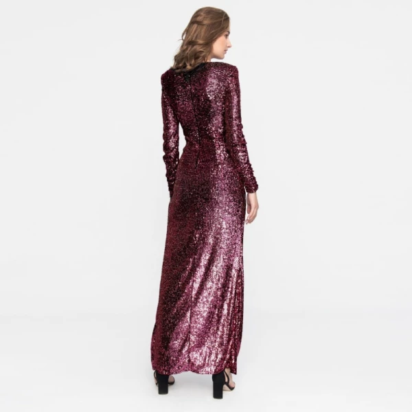 Draped dress sofia emerald green – 4 UK   Luxury Shoes 