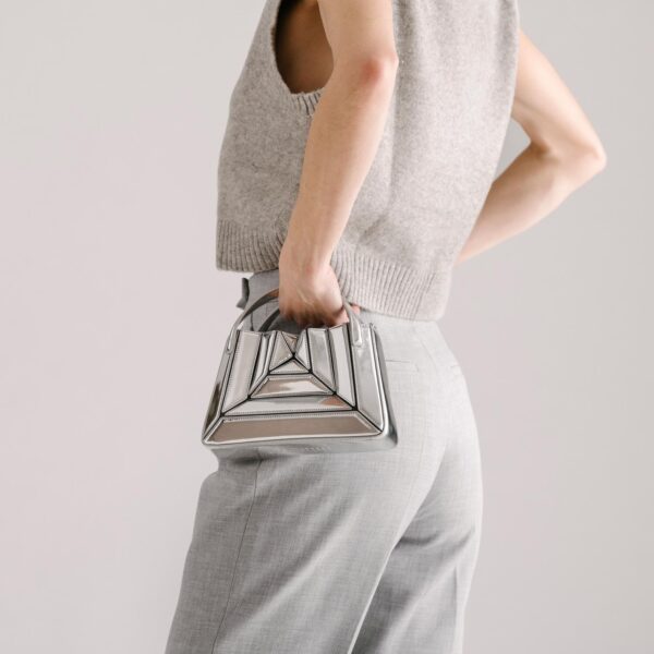 Mlouye Mini sera tote mirror bag, view 3