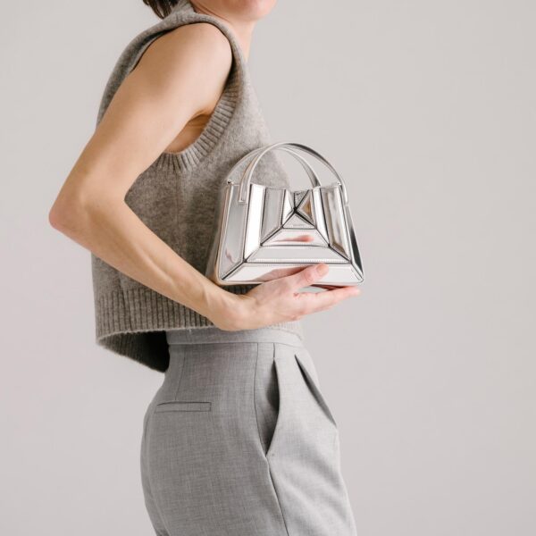 Mlouye Mini sera tote mirror bag, view 2
