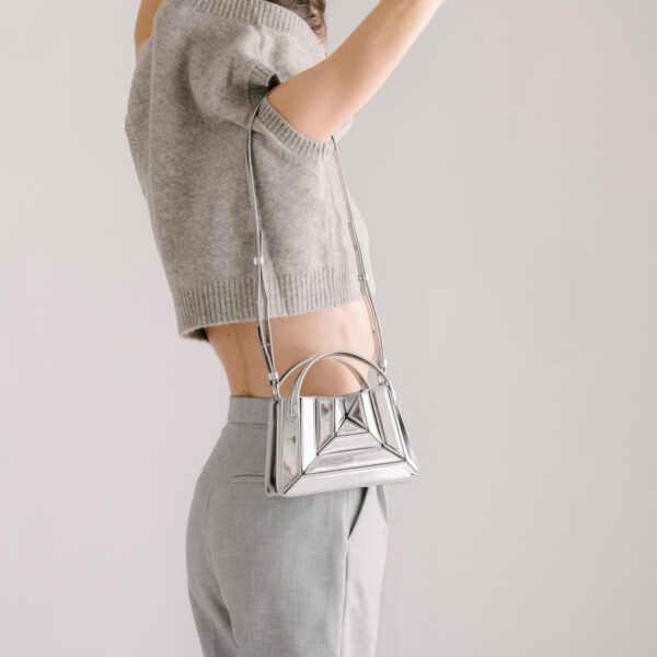 Mlouye Mini sera tote mirror bag, view 5