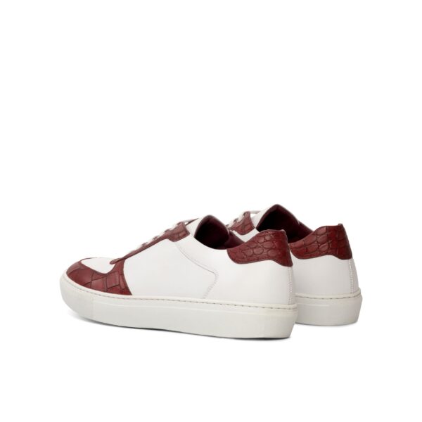  Luxury Handbags by you Red Low Top Trainer, view 2