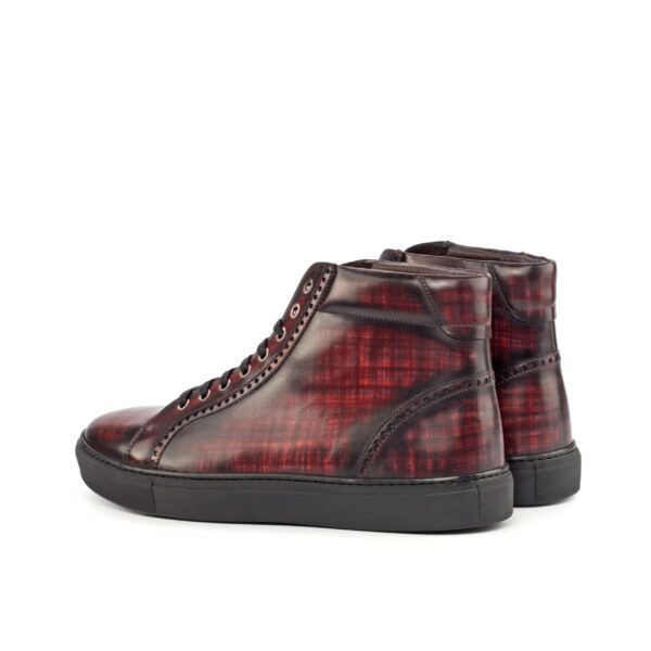  Luxury Handbags by you Hand Made Patina High Tops Sneaker, view 2
