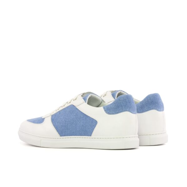  Luxury Handbags by you Blue Low Top Trainer, view 2