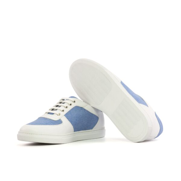  Luxury Handbags by you Blue Low Top Trainer, view 3