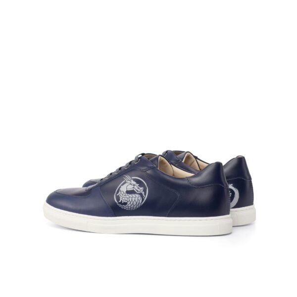  Luxury Handbags by you Blue Low Top Trainer, view 2