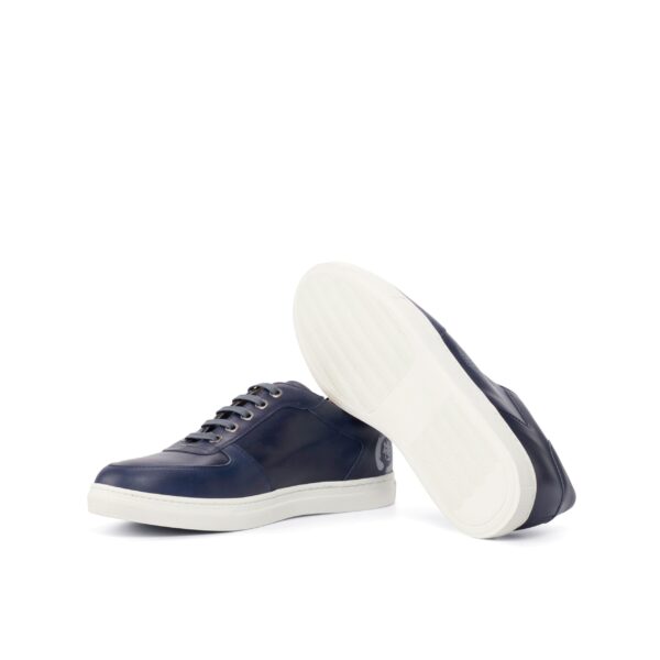  Luxury Handbags by you Blue Low Top Trainer, view 3