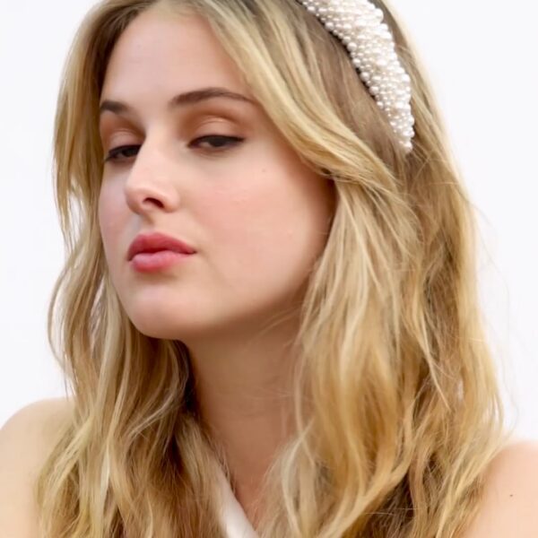 Jennifer Behr Bailey Pearl headband, view 10