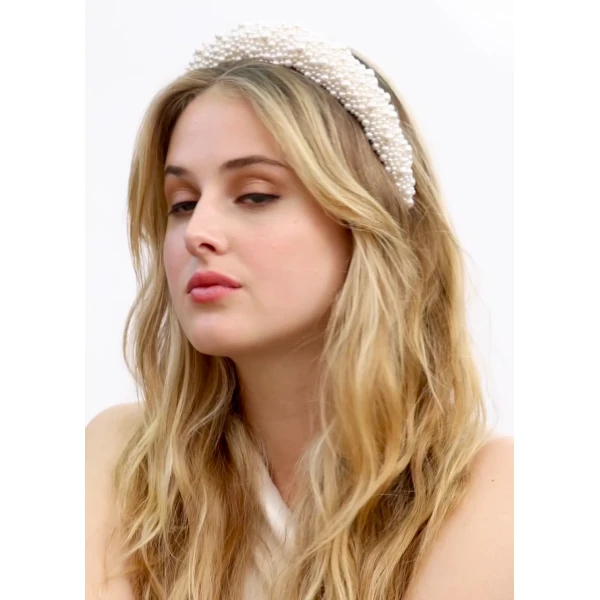 Pearl Bailey headband Accessories Bridal Luxury Shoes 