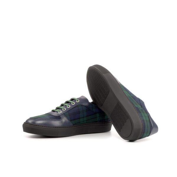  Luxury Handbags by you Green Low Top Trainer, view 3